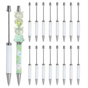 Bolígrafos de Aluminio Blancos para Sublimación, Personalizables con Cuentas, para Regalos de Oficina y Escuela, Bolígrafos DIY para Pequeñas Empresas - Product Image 1