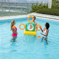 Jeu de lancer de ballons gonflables personnalisable pour piscine, jeu de lancer aquatique flottant, balles étanches, PVC écologique, utilisation en extérieur et en intérieur