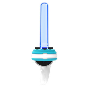 GEME - Palancas de Mando Dobles con Luces para Nintendo Switch 2, Controlador para Juegos <span class=keywords><strong>Beat</strong></span> Saber, Accesorios de Fitness ABS - Product Image 2