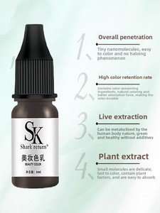 เม็ดสี<span class=keywords><strong>สำหรับ</strong></span><span class=keywords><strong>สัก</strong></span>คิ้วนมสีแดงและสีน้ำเงินที่ไม่มีการเปลี่ยนแปลง - Product Image 4