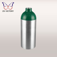 ZX DOT-3AL, 1,5 л, алюминиевый медицинский кислородный баллон, 3000psi, кислородный баллон, баллон высокого давления, газовый баллон, Прямая продажа с завода