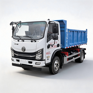 Camion benne léger DONGFENG 4x2, mini-benne de 5 à 10 tonnes pour le transport de déchets de construction urbaine - Product Image 1