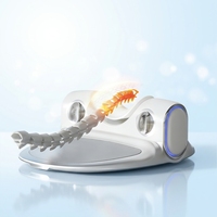 Relaxant portable pour le cou et les épaules avec chaleur, masseur cervical à traction réglable, pour la maison et le bureau, cadeau pour les parents