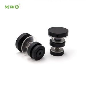 <span class=keywords><strong>Herrajes</strong></span> <span class=keywords><strong>para</strong></span> Puertas Corredizas de Acero Inoxidable y Aleación de Zinc, Color Negro, Rodillos <span class=keywords><strong>para</strong></span> Puertas Corredizas, Accesorios <span class=keywords><strong>para</strong></span> Puertas Corredizas, Gran Venta 2021 - Product Image 4