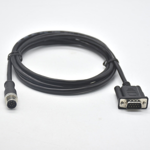 M12 3pin 4pin 5pin 8pin 12pin <b>Cable</b> M12 to J1939 Rj45 Rs232 Usb Db9 Male Female <b>Socket</b> Ethernet <b>Cable</b> - Product Image 1