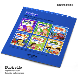 Livres pour enfants imprimés sur mesure, jouets, livres d'autocollants, livres de coloriage, supports imprimés, étiquettes, pour le développement intellectuel - Product Image 6