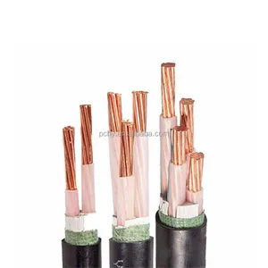 copper cable xlpe PVC insulation 25mm 35mm 50mm 70mm2 YJV YJLV VV VLV YJV32 YJLV32 armored cable 4core 35mm aluminum power cable