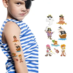 Viking theme tattoos temporary kids waterproof body cool designs body face Arm Tattoo/Tattoo Sticker
