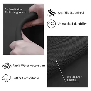 <span class=keywords><strong>Tapis</strong></span> <span class=keywords><strong>de</strong></span> séchage pour vaisselle en boue <span class=keywords><strong>de</strong></span> diatomée à rayures zébrées <span class=keywords><strong>de</strong></span> style coréen, séchage rapide, résistant à la chaleur, absorbant, antidérapant, pour comptoir <span class=keywords><strong>de</strong></span> <span class=keywords><strong>cuisine</strong></span> - Product Image 5