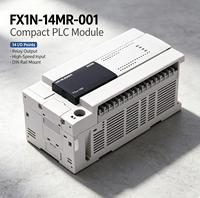 Contrôleur logique programmable PLC FX1N-14MR-001, 14 points de sortie relais, 220V AC pour contrôle industriel