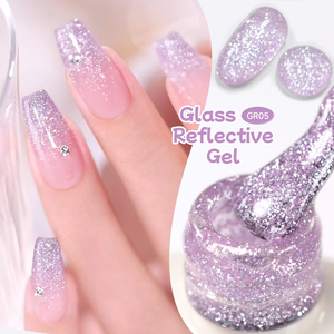 UR SUGAR 15ml Gel <span class=keywords><strong>de</strong></span> Uñas con Brillo <span class=keywords><strong>de</strong></span> Diamante Triturado Efecto Disco, Gel <span class=keywords><strong>de</strong></span> Purpurina <span class=keywords><strong>de</strong></span> Cristal Personalizable con Logo para Arte <span class=keywords><strong>de</strong></span> Uñas - Product Image 3