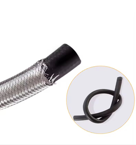 HONGDEC Tubo <span class=keywords><strong>Flessibile</strong></span> Intrecciato in Acciaio Inox Cromato di Alta Qualità per Acqua Calda/Fredda, Accessorio Doccia Moderno per <span class=keywords><strong>Bagno</strong></span> - Product Image 6
