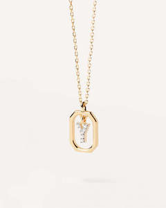 Venta al por mayor personalizada nombre 26 letra inicial hacer encantos para collar de alfabeto - Product Image 6