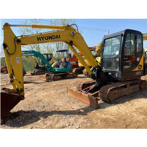 Excavadora Multifuncional Usada Original de Corea, Hyundai 60-7 de Alta Eficiencia, en Buenas Condiciones, en Venta - Product Image 2