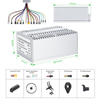 Kit de conversion de vélo électrique avec moteur de moyeu sans balais 60V 1000W pour roue arrière, livraison au Royaume-Uni en 3-7 jours