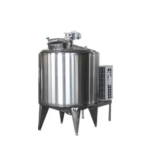 Milk juice chiller milk cooling tank Stainless steel tank Preservation Equipment Cold storage tank