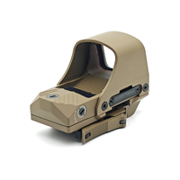 Tactical Reflex Red Dot Sight 510C Multi-Reticle System Wide Viewing Window With Solar Panel QD Mount Fit for 20mm Base