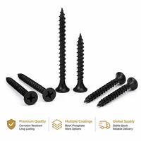 2026 J&P OEM Tornillo Vis de Roscado por Rodillos de Titanio y Acero Inoxidable para Muebles, Autorroscante, para Perforación de Madera, de Cabeza Plana, para Paneles de Yeso