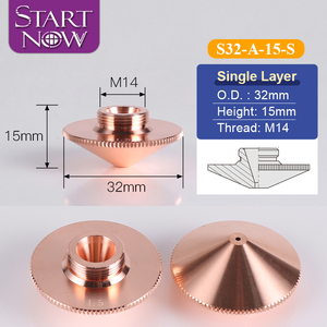 Startnow S32-A Đầu Phun Laser Một Lớp Cho Precitec Empower Raytools Đầu Cắt Laser Bằng Sợi Quang CNC - Product Image 3