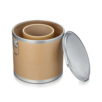 Fabricant en gros de fûts en carton kraft écologiques de qualité alimentaire avec cerceaux en fer et matériaux en silicone, disponibles en diverses formes et à l'échelle nationale