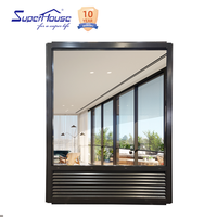 Ventanas de hotel para renovación: instalación interior sencilla, reemplazo de vidrio, ventanas tintadas con rotura de puente térmico de aluminio, insonorizadas, con persiana PTAC