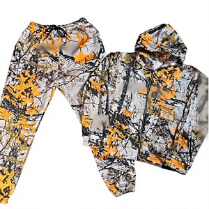 Survêtements unisexe Real Tree Camo pour hommes, pantalon de jogging empilé avec logo personnalisé - Product Image 1