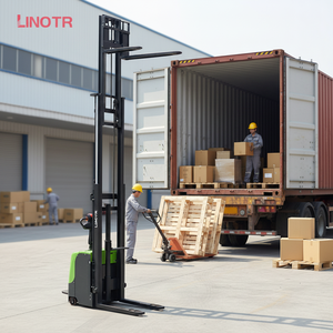 Nhà máy Trung Quốc bán trực tiếp xe nâng pallet điện 1.5 tấn 2 tấn, xe nâng điện di động tự tải - Product Image 6