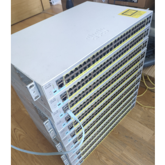 Used Cisco Switches Catalyst 2960L Series Port PoE Gigabit Network Switch WS-C2960L-48PS-LL