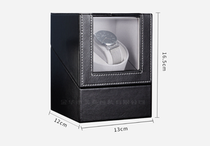 Điện duy nhất tự động quanh co hộp đồng hồ với lắc và xoay thiết bị PU da trường hợp PC chất liệu động cơ hộp - Product Image 3