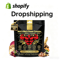 Expédition rapide DDP, entreposage Shopify, contrôle qualité avant expédition, marque privée, Maca Men Power Complex Softgels