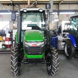 Tracteur agricole 4x4 de haute qualité avec boîte de vitesses 12f+12r, moteur YTO, pour la vente - Product Image 1
