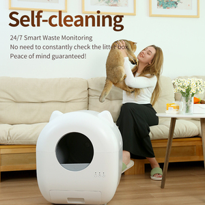 Direkt vom Hersteller: Selbstreinigende Katzentoilette mit Geringer Ausfallrate, Starker Geruchsbeseitigung und Tuya App-Steuerung - Product Image 4
