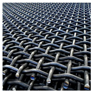 Grillage métallique tissé en acier au manganèse 65Mn, écran soudé, pour équipement minier, site de carrière, tamis de concasseur de sable, avec <span class=keywords><strong>crochet</strong></span> de bord personnalisé - Product Image 2