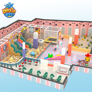 Parque Infantil Interior con Temática de Castillo, los Niños Pueden Jugar sin Preocupaciones en un Castillo Limpio y Alegre, Popular en Centros Comerciales - Product Image 2