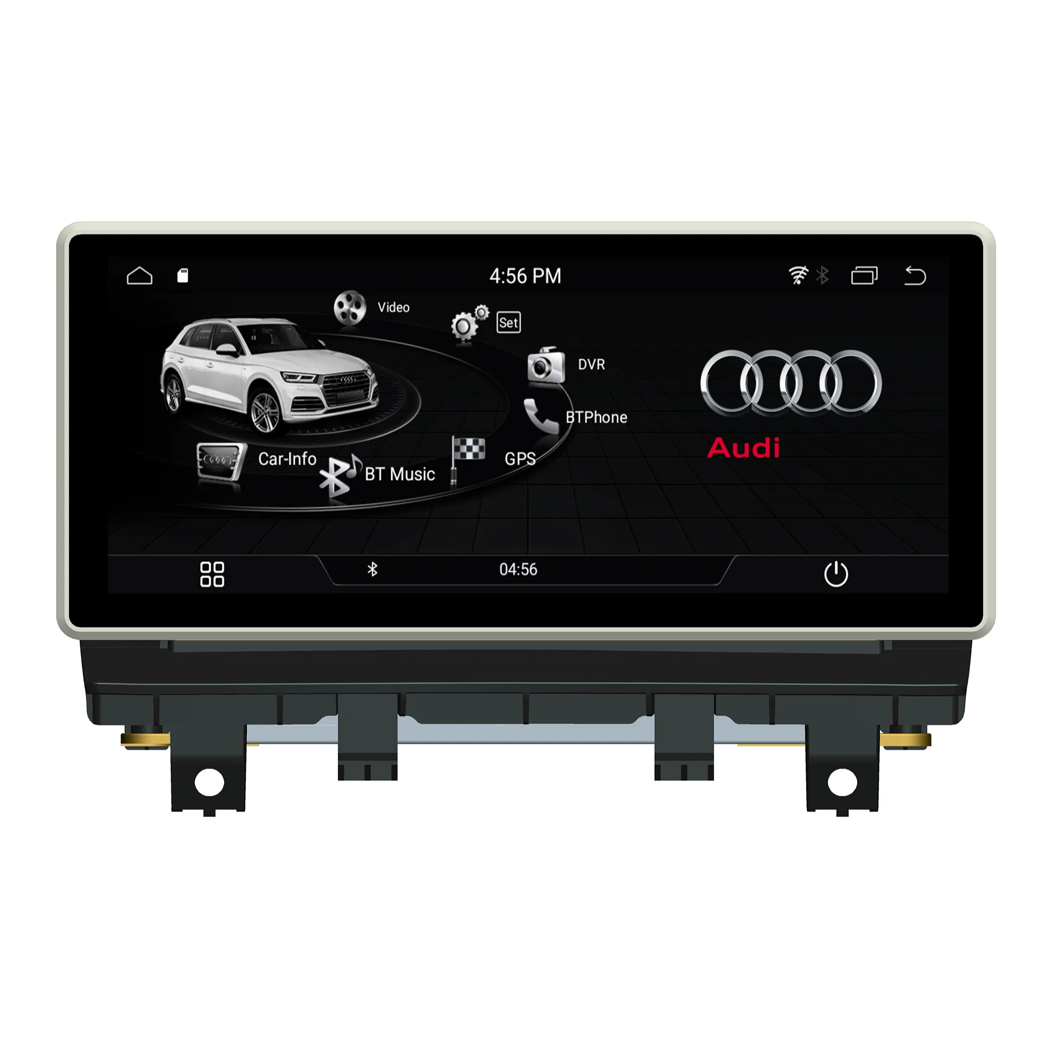 एंड्रॉयड कार रेडियो टच स्क्रीन एप्पल CarPlay एंड्रॉयड ऑटो सिर इकाई कार स्टीरियो कार मल्टीमीडिया प्रणाली के लिए ऑडी A3 2014-2017
