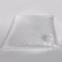 Sac liquide transparent BIB (Bag-in-Box) pour sirop 5L 10L, en PE, emballage aseptique pour cola avec valve pour eau de coco