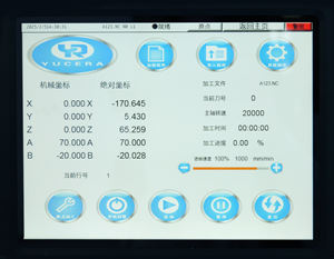 Machine de fraisage métallique Yucera 8S, vis à billes haute précision, rail de guidage classe P3, rectification fine. - Product Image 3