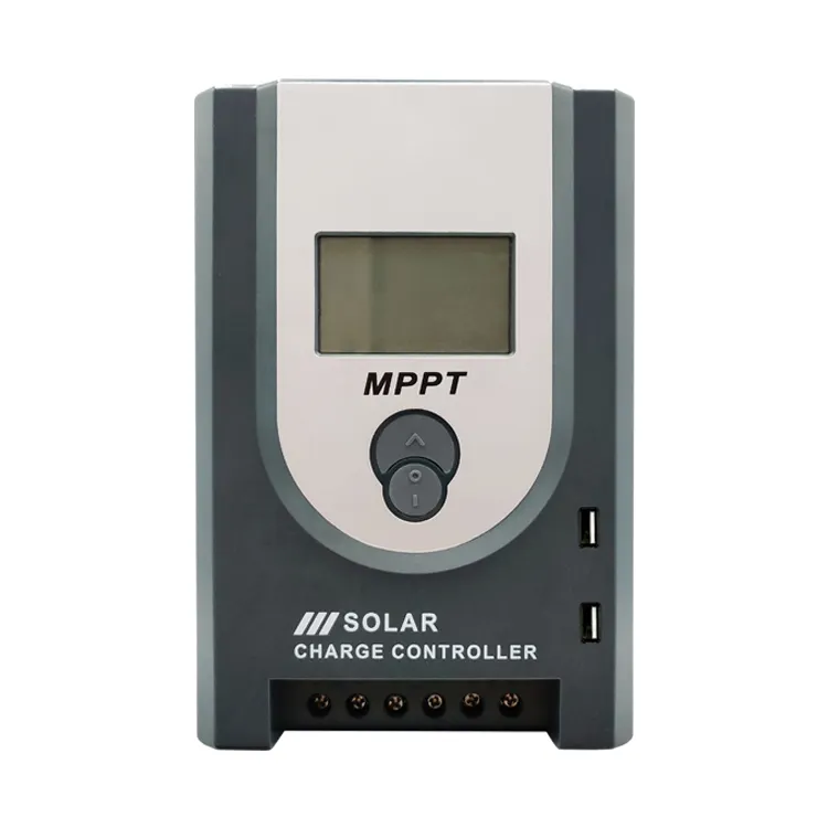 Contrôleur de charge solaire 12/24V MPPT 10A-60A Support de batterie plomb-acide batterie au lithium Contrôleur de charge solaire à haute efficacité