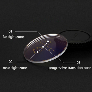 <span class=keywords><strong>Lentilles</strong></span> de <span class=keywords><strong>lunettes</strong></span> <span class=keywords><strong>progressives</strong></span> bifocales photochromiques et photogris, personnalisées, professionnelles, avec traitement anti-lumière bleue, pour la lecture - Product Image 2