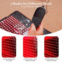 Matras Terapi Cahaya Merah 660nm & 850nm untuk Seluruh Tubuh dengan Timer, Dapat Diredupkan, Iradiasi Tinggi, Nol EMF, Pereda Nyeri untuk Penggunaan di Rumah
