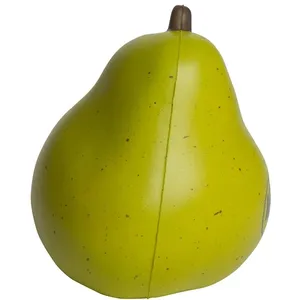 Imprinted Pear PU Stress Reliever/Stress Ball /Stress toy