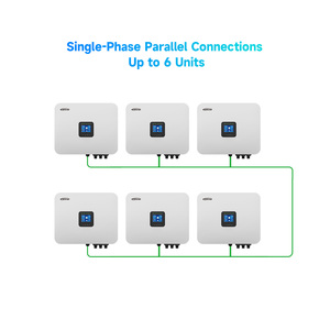 Convertisseur solaire hybride <span class=keywords><strong>Epever</strong></span> LCD monophasé IP65 4kw 4kva 4000w MPPT hors réseau/sur réseau <span class=keywords><strong>48V</strong></span> pour usage résidentiel avec connexions parallèles - Product Image 4