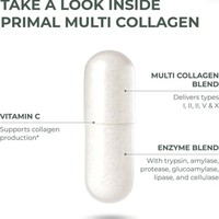 Capsules de collagène complexe multi-sources à marque privée OEM, peptides blanchissants pour la peau, biotine, vitamine C, pour la peau, les cheveux, les ongles et les articulations