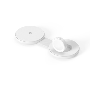 Usine directe 15W 25W Qi2 2 en 1 chargeur sans fil pliable Station de charge sans fil pour téléphone montre écouteur - Product Image 3