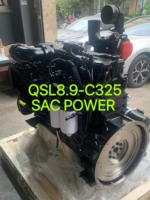 Moteur DCEC QSL8.9-C325 pour engins de construction, marque Cummins, neuf, 325 CV, 239 kW, garantie 1 an