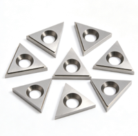 10 inserts triangulaires indexables en carbure 22x19x2mm 30 °   Lames de rechange à rainure en V pour fraiseuse CNC et fraise à bois