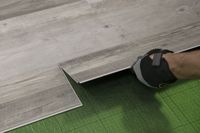 Plancher en vinyle imitation bois imperméable à usage commercial 4 mm Carreaux en vinyle PVC