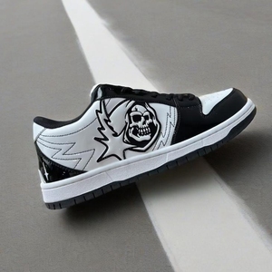 Zapatos de Moda de Lujo de Alta Calidad al por Mayor para Mujer y Hombre, Zapatos de Diseñador Blancos y Negros, Zapatos Deportivos para Hombre, Zapatos para Caminar Diariamente, Zapatos de Skate - Product Image 6