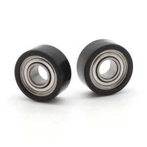 684ZZ POM <b>Plastic</b>-Coated Wear-Resistant Bearing Pulley 4*11*5mm Conveyor <b>Wheel</b> <b>Wheel</b> for Transmission Door Window Rollers - Product Image 4