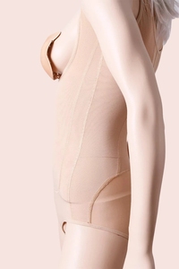 Faja Moldeadora de Compresión con Varillas Etapa 3 de Alta Calidad, Cuello en V, Sin Costuras, Control de Abdomen con Cremallera, Tallas Grandes, Venta Directa de Fábrica - Product Image 6